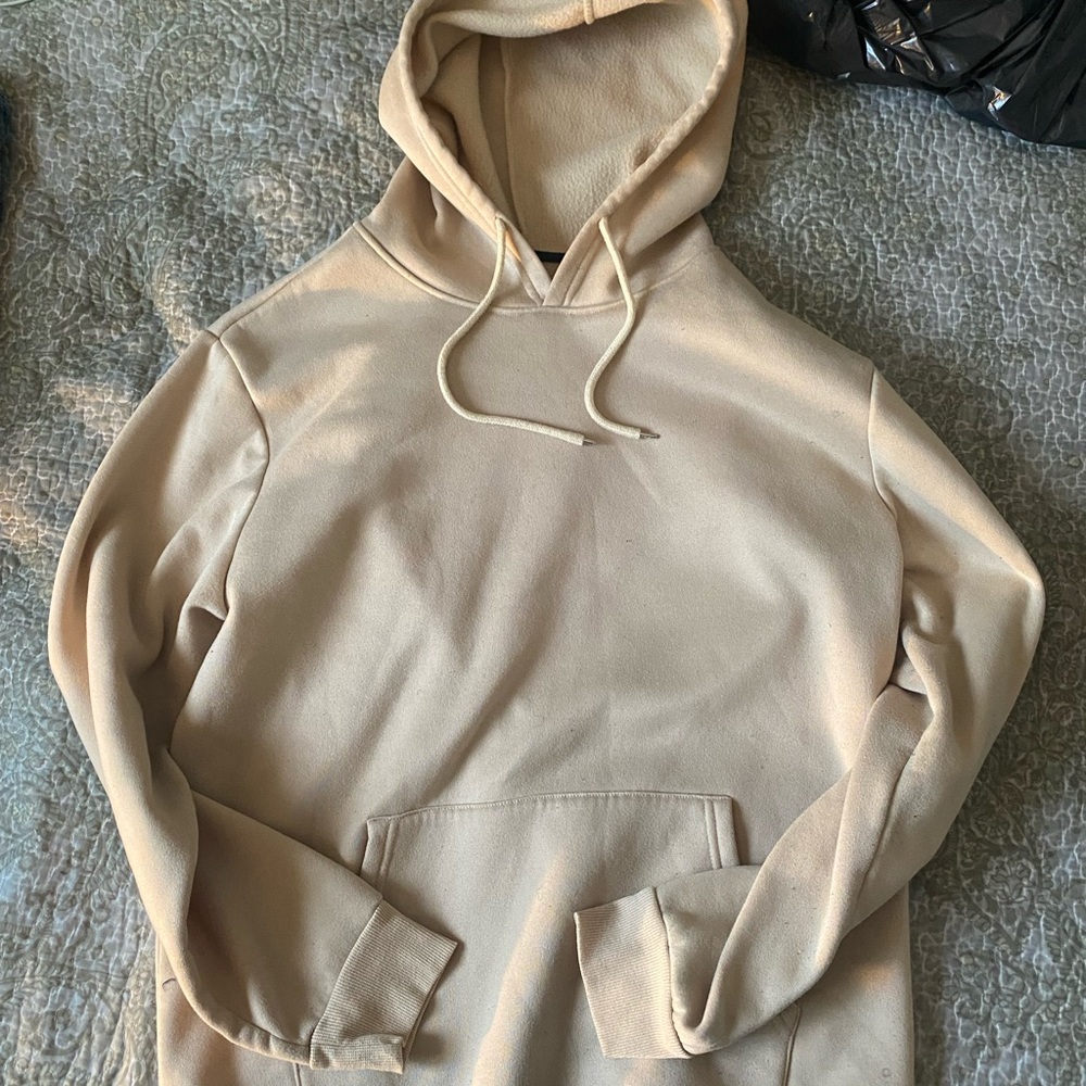 Men's Cream Hoodie
